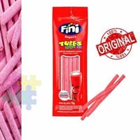 Bala de Gelatina Fini Tubes 15 g Morango Citrico