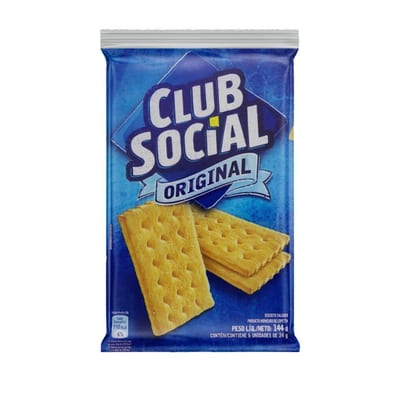 Biscoito Club Social 144 g Original