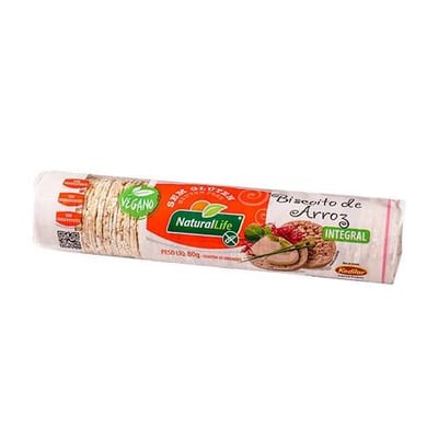 Farinha de Arroz Natural Life 500 g