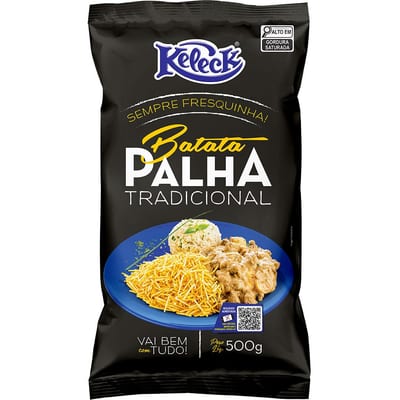 Batata Palha Keleck 500 g Tradicional