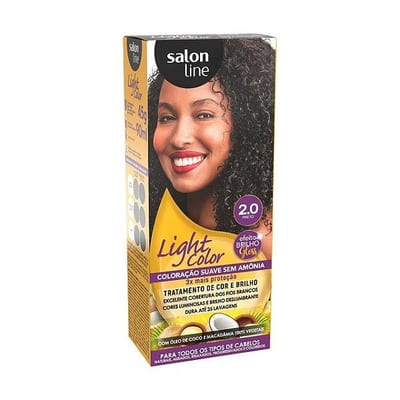 Tntr Light Color Salon Line 1.0 Preto Azulado