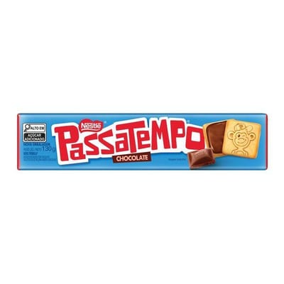 Biscoito Recheado Passatempo 130 g Chocolate