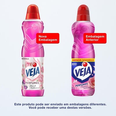 Limpador Veja Perfumes 500 ml Flores e Sonhos