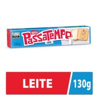 Biscoito Recheado Passatempo 130 g Leite