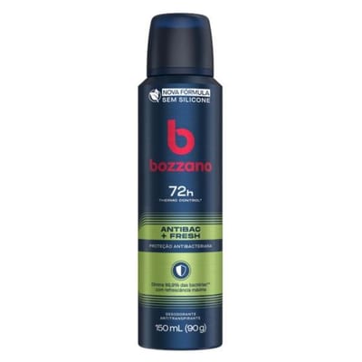 Desodorante Aerosol Bozzano 150 ml Antibac+fresh