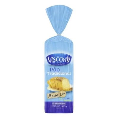 Pão de Forma Visconti 400 g Integral