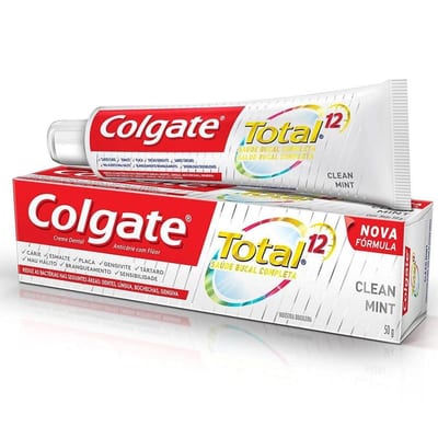Creme Dntl Clgt Total 12 50gclean
