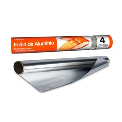 Folha de Alumínio Lumipam 45 cm X 4 m
