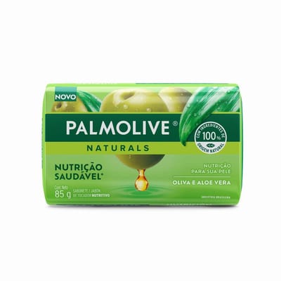 Sabonete Palmolive 85 g Naturals Aloe e Olivia