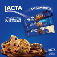 Biscoito Lacta Cookies 80 g Ao Leite