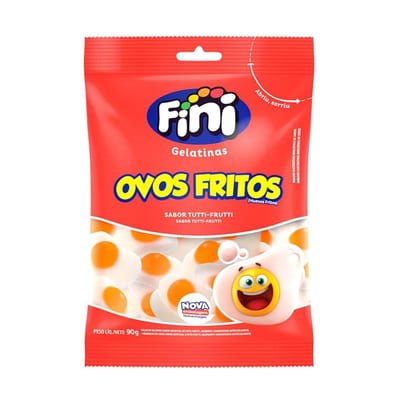 Bala de Gelatina Fini 80 g Ovo Frito