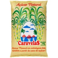 Açúcar Demerara Caravelas 1 kg
