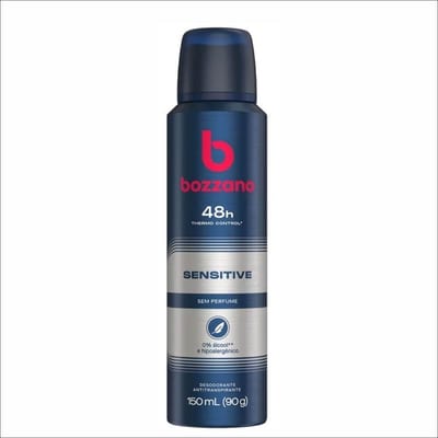 Desodorante Aerosol Bozzano 150 ml sem Perfume
