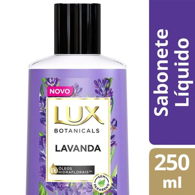 Sabonete Líquido Lux 250 ml Lavanda