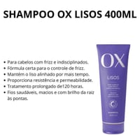 Shampoo Ox 400 ml Lisos