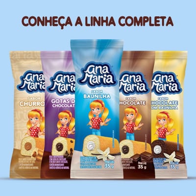 Bolinho Ana Maria 35 g