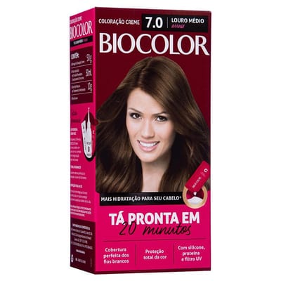 Tint Biocolor Louro Arraso 7.0 Mini