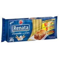 Macarrão Lasanha Renata C Ovos 200 g