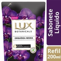 Sabonete Líquido Lux 200 ml Refil Orquidea Negra