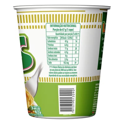 Cup Noodles Nissin 69 g