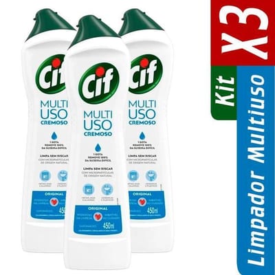 Limpador Multiuso Cif 450 ml 20%gts Original