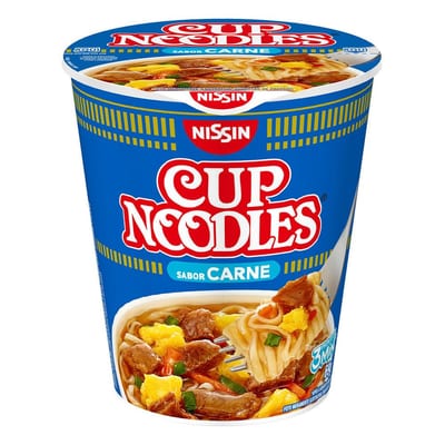 Cup Noodles Nissin 69 g Carne Defumada