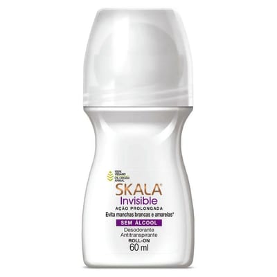 Desodorante Roll On Skala 60 ml Invisible