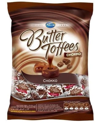Bala Arcor Bttr Tffs 100 g Mrcj