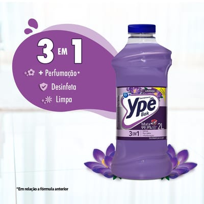 Desinfetante Ype Bak 2 L Lavanda