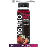 Iogurte Líquido Yopro 250g Morango