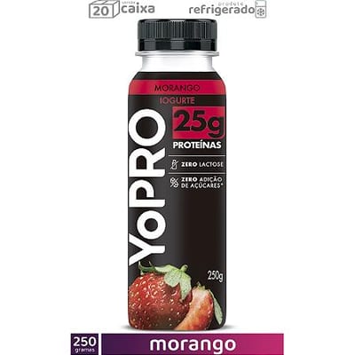 Iogurte Líquido Yopro 250 g Morango