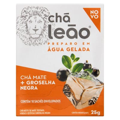 Chá Mate Verde 25 g Gengibre e Limão