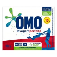 Detergente em Pó Omo 800g Lavagem Perfeit