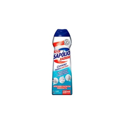 Sapolio Radium Cremoso 250 ml com Cloro Ativo