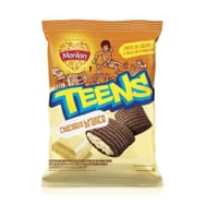 Biscoito Teens Snack 80 g Chocolate Branco