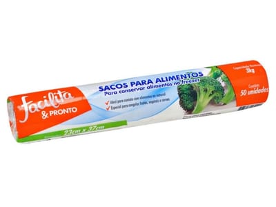 Saco P/ Almnt Fclt Prnt 5 kg 28x40