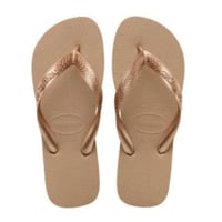 Sandalia Havaianas Adulto Top Rose Gold 33/34