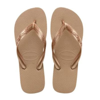 Sandalia Havaianas Adulto Top Rose Gold 33/34