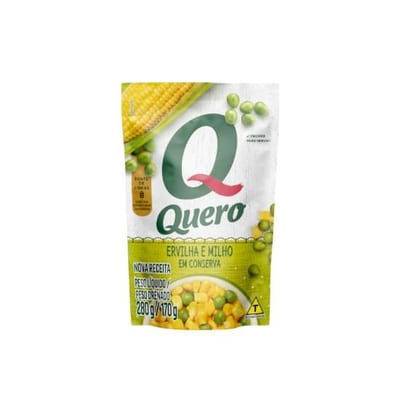 Ervilha e Milho Quero 170 g Lata