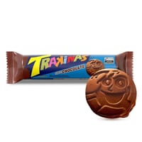Biscoito Recheado Trakinas 126g Chocolate