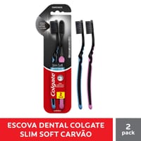 Escova Dental Colgate l2 pg1 Slim Soft Black