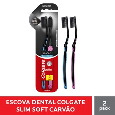 Escova Dental Colgate l2 pg1 Slim Soft Black