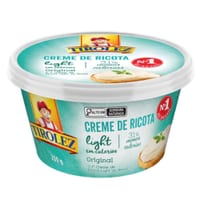 Creme de Ricota Tirolez 200 g Light