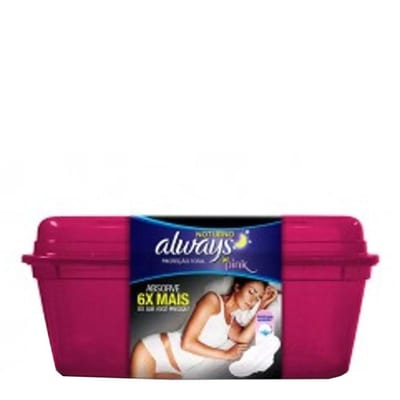 Absorvente Always Noturno c/ 8 un