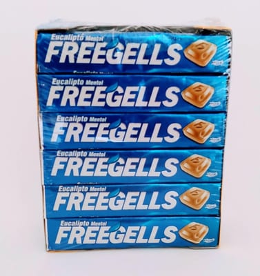Drops Freegells Play 27,9 g Eucalipto