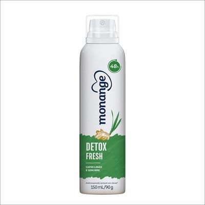 Desodorante Aerosol Monange 150 ml Detox Fresh