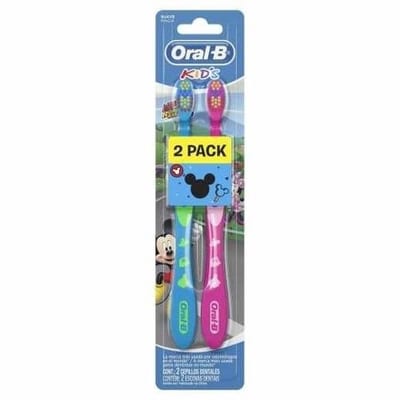 Escov Dntl Oral B Infntl c/ 2 un Mcky
