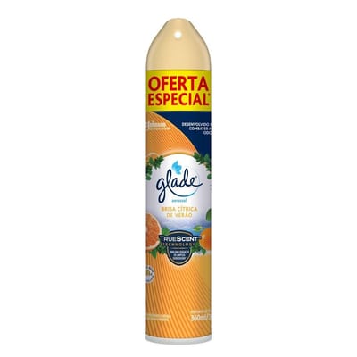 Odorizante Glade Aerosol 360 ml Frscr Águas Flo