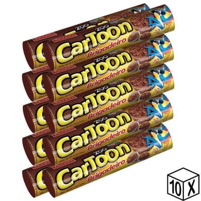 Biscoito Recheado Zoo Cartoon 110 g