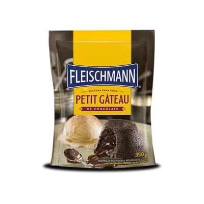 Mistura para Bolo Fleischmann 390 g Petit Gâteau